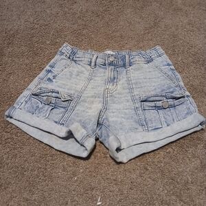 Denim Blue Women's Shorts